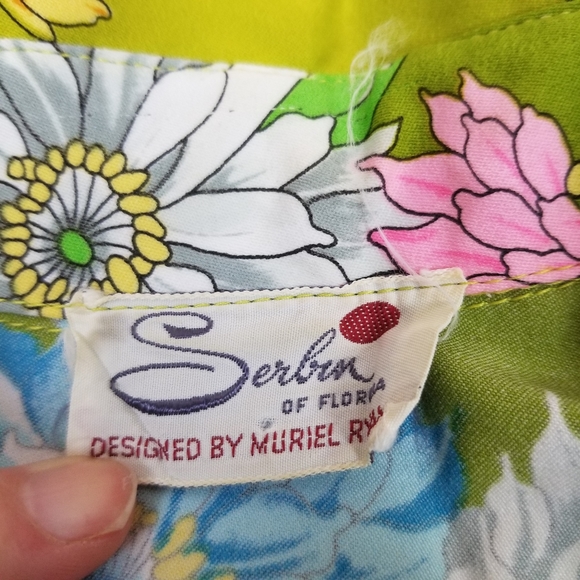 Vintage Serbin of Florida by Muriel Ryan 70' dress - Picture 3 of 8